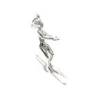 Image 3 of Silver charm of a water skier