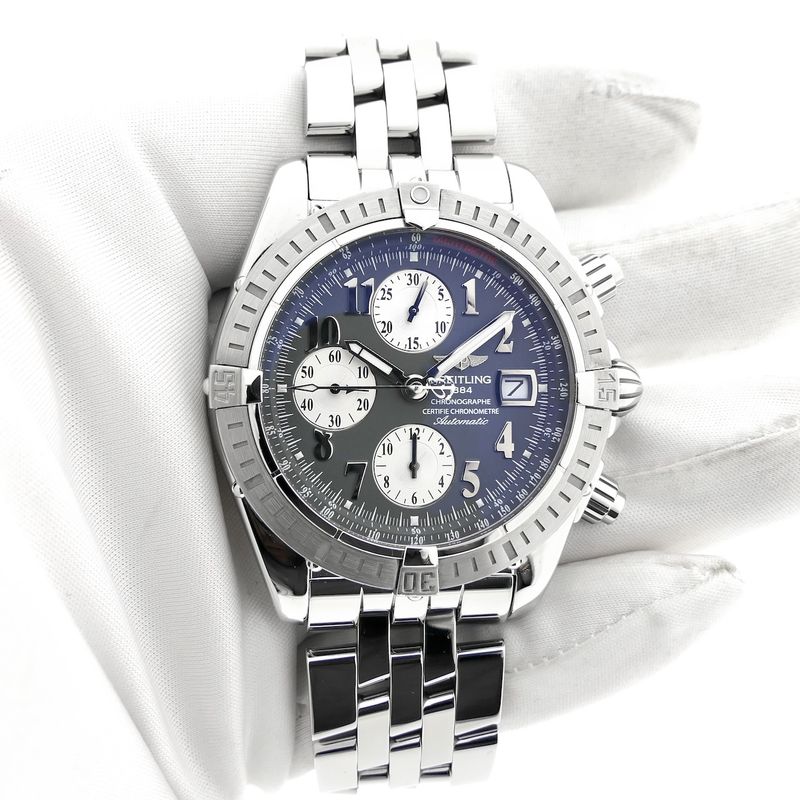 Image 13 of Breitling Chronomat Evolution A13356; Chronograph men's watch
