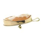 Image 8 of Antique gold brooch/pendant with cameo