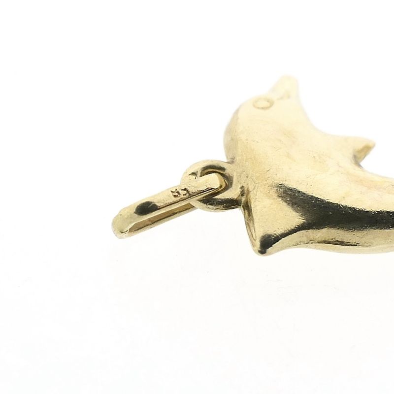 Image 7 of Golden dolphin pendant