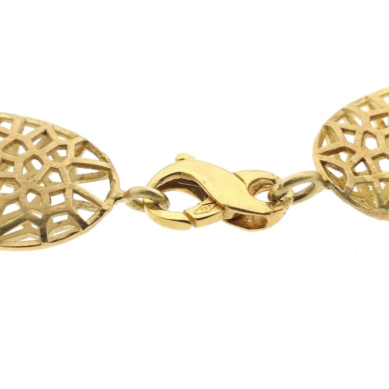 Image 5 of Vintage gold fantasy link necklace