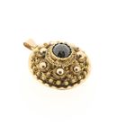 Image 3 of Antique gold pendant with garnet