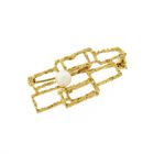 Image 2 of Gold brooch with pearl