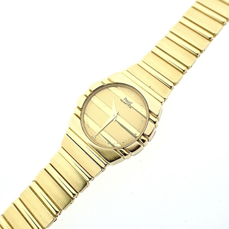 Image 8 of Piaget Polo; 18k gold ladies' watch