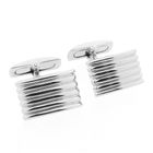 Image 4 of White gold cufflinks
