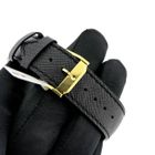 Image 8 of Movado Museum Classic; Gold-plated men's watch with black dial; 0607195