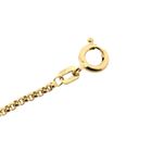 Image 4 of Gold jasseron link chain | 45 cm