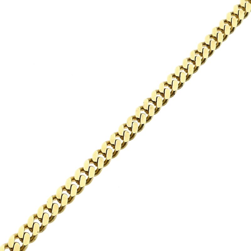 Image 8 of Gold Gourmet Link Bracelet; 14 Karat; 20 cm