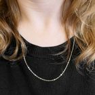 Image 8 of 8-karat anchor link chain | 57 cm