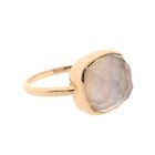 Image 5 of Rose gold ring with moonstone
