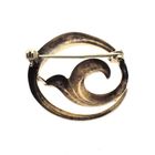 Image 4 of Golden fantasy brooch; Fishtale