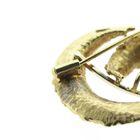 Image 5 of Two-tone gold brooch with pearl and diamonds