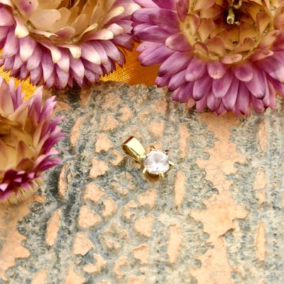 Image 2 of Gold Pendant with Zirconia