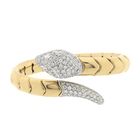 Image 4 of Leo Pizzo two-tone gold 'Serpentine' bracelet; Size XS