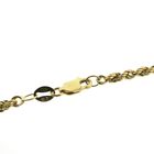 Image 5 of Gold twisted link necklace | 48 cm