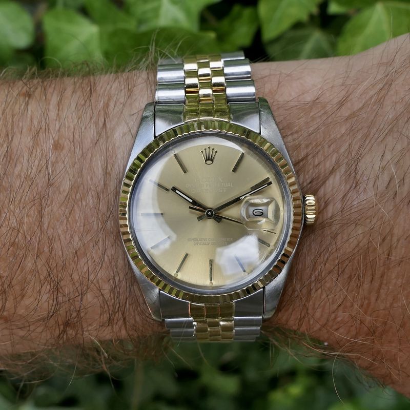 Image 19 of Rolex Datejust 36mm 'Ghost Dial' 16013; Vintage automatic watch