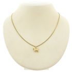 Image 3 of Gold minimalist pendant of a dog | Scottish Terrier