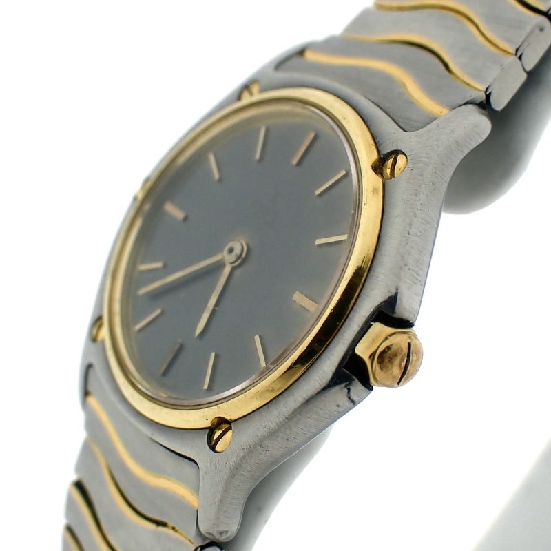 Image 7 of Ebel Classic Wave 'Tropical Dial' 181908; Gold/steel women's watch