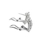Image 6 of White gold stud earrings with diamonds 1.12 ct.