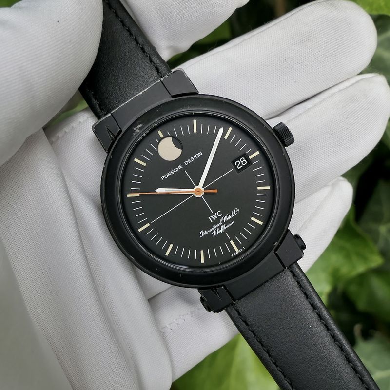 Image 19 of IWC Porsche Design 'Compass' Moonphase IW3551; Automatic men's watch