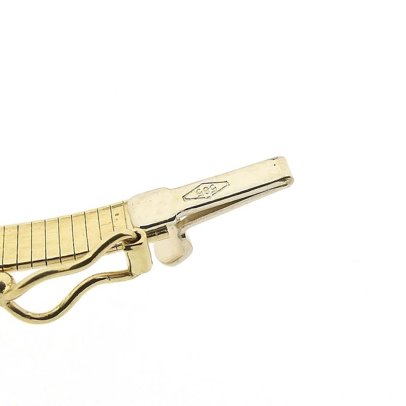 Image 6 of Gold Omega link necklace | 42.5 cm