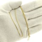 Image 6 of Golden Venetian link chain | 46 cm