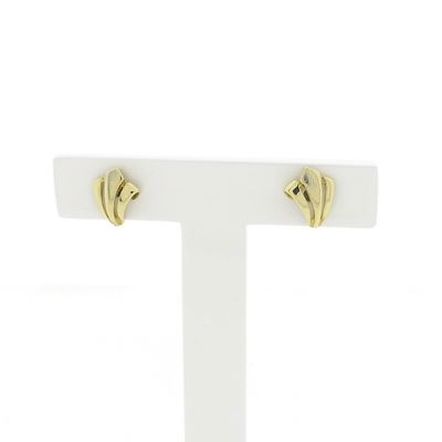 Image 1 of Golden fantasy stud earrings