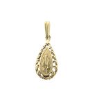 Image 1 of Gold pendant with elegant engraving