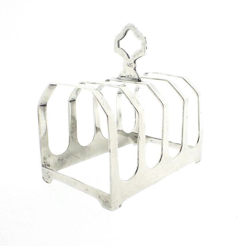 Image 6 of Silver toast rack | Vintage