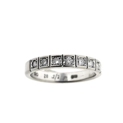 Image 2 of White gold Desiree ring with diamonds; 0.28 ct.