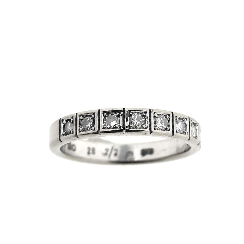 Image 2 of White gold Desiree ring with diamonds; 0.28 ct.