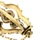 Image 7 of Vintage gold brooch with Zeeland buttons