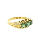 Image 5 of Gold ring with emerald