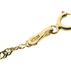 Image 3 of Gold twisted link chain 52 cm | Midas