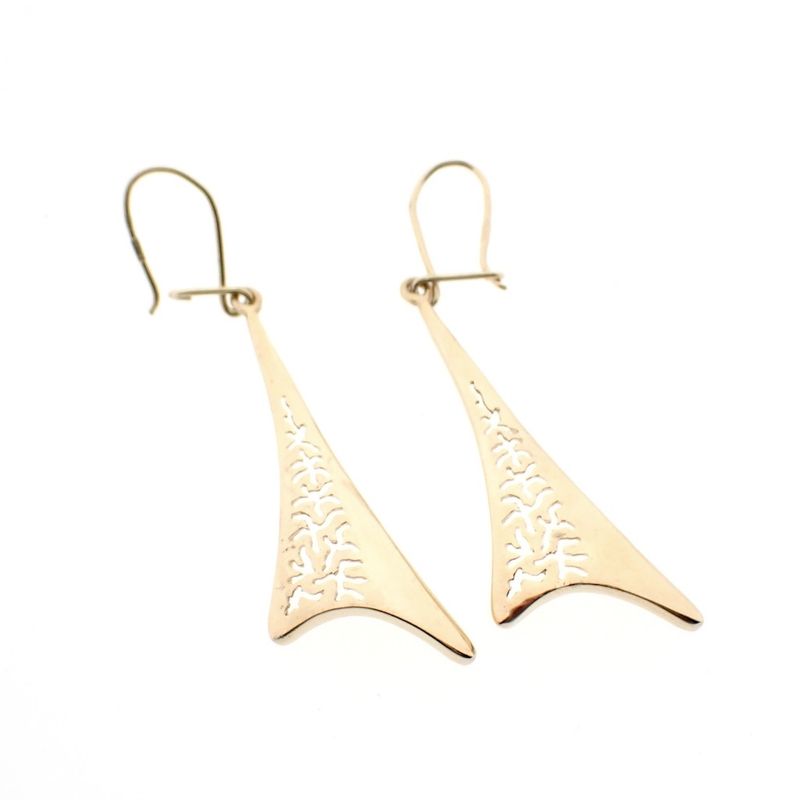 Image 7 of Rose gold vintage stud earrings