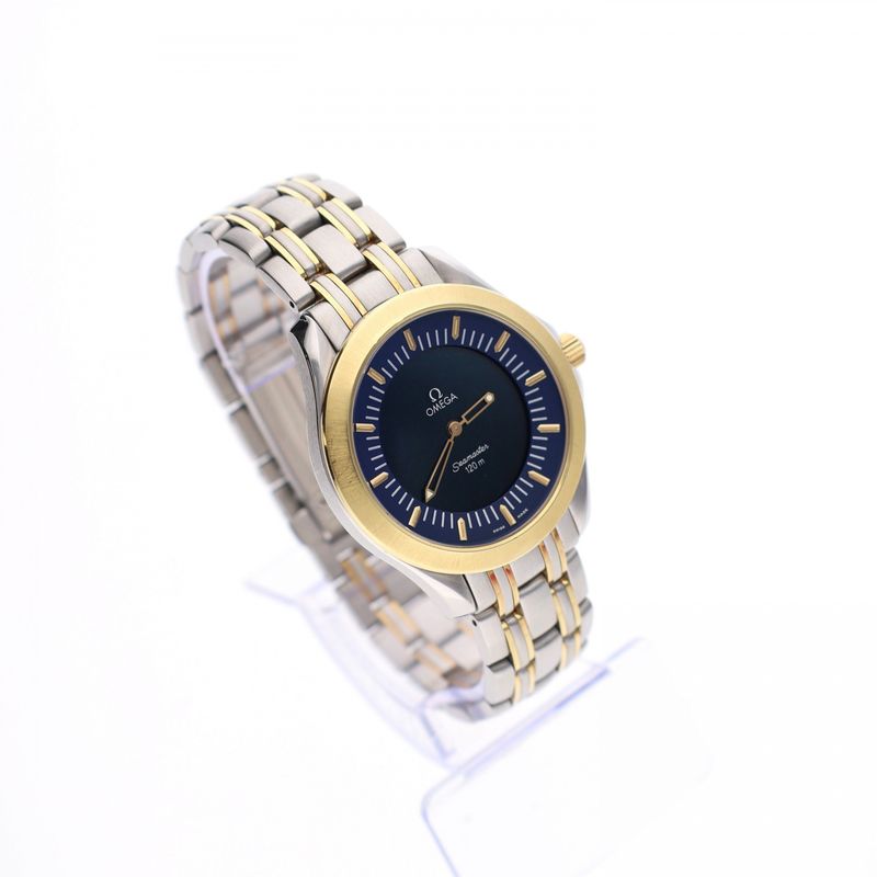 Image 7 of Omega Seamaster 120m Multifunction; 18 ct. Gold and Steel; Men's Watch