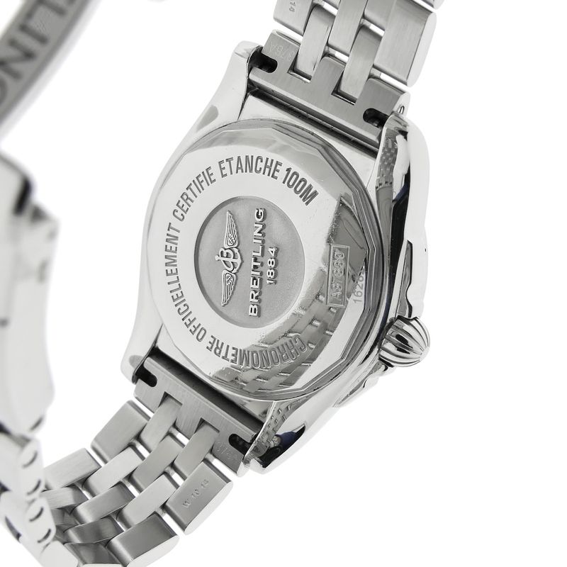 Image 14 of Breitling Galactic 36 A37330; Automatic watch with diamonds and mother-of-pearl dial