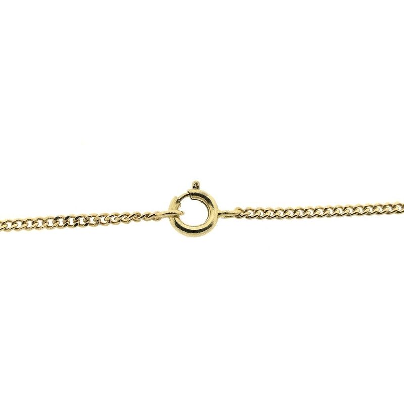 Image 4 of Gold gourmet link chain | 72.5 cm