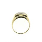 Image 5 of Gold bicolor ring with diamond 0.03 ct.