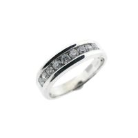 White gold ring with diamond | 0.63 ct.