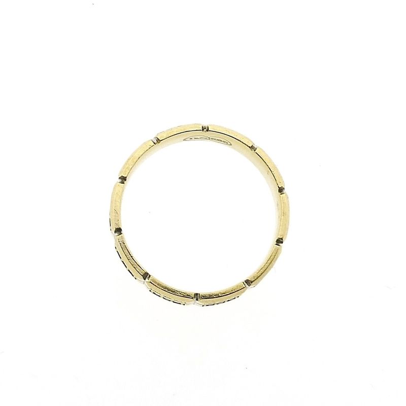 Image 4 of Gold alliance ring with zirconia