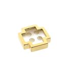 Image 4 of Gold button with mother of pearl