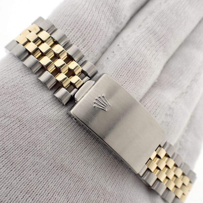 Image 9 of Rolex Datejust 16013; Steel/gold men's watch