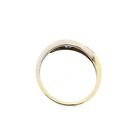 Afbeelding 5 van Bicolor gouden ring met diamant; 0,03 ct. 