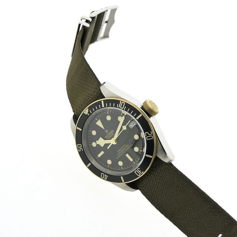 Image 11 of Tudor Black Bay; Gold/steel men's watch