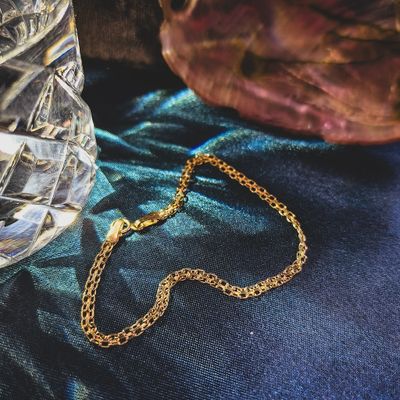 Image 2 of Gold fantasy link bracelet | 18.5 cm