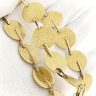 Image 7 of Two-tone gold fantasy link necklace