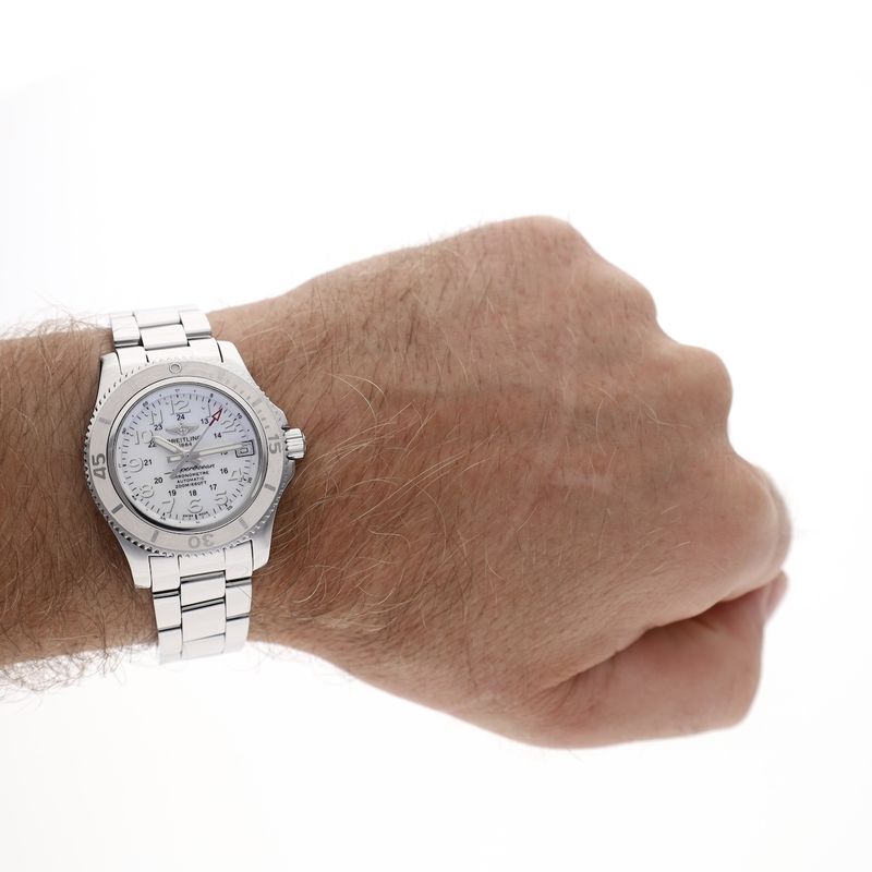 Image 15 of Breitling SuperOcean II 36mm A17312; Automatic diving watch