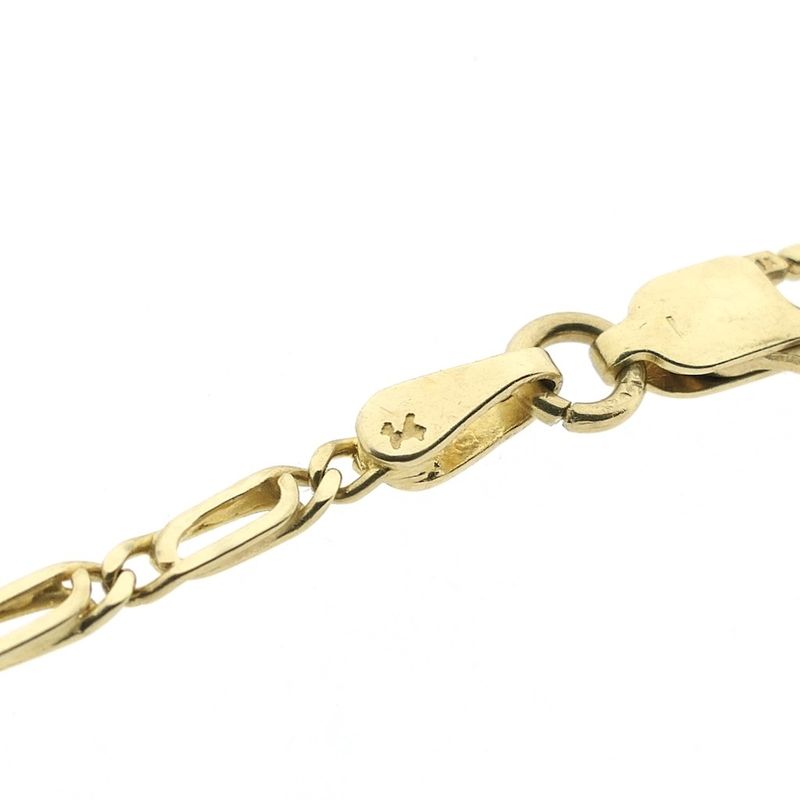 Image 6 of Gold navy link chain; 43.5 cm