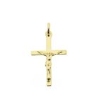 Image 1 of Gold pendant of a cross with corpus